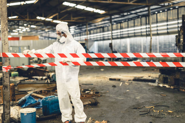 Professional Biohazard technician working in Culver City, CA